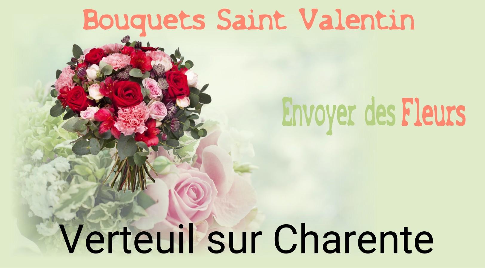 Roses de Saint-Valentin livrées à Verteuil-sur-Charente